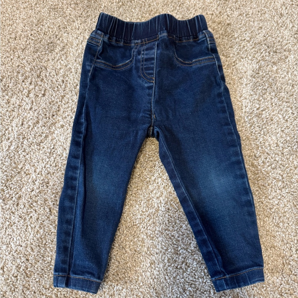 Hanna Andersson Denim jeans 18-24 Mo Size 80